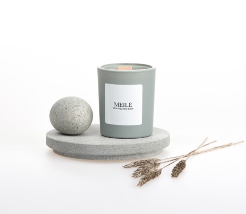 Soy wax candle "MEILĖ", 90ml