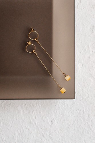 "Touch of modern" earrings No16 Gold Plated